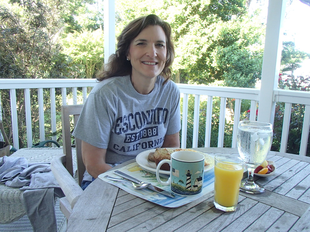 Breakfast on the Porch with Ruth