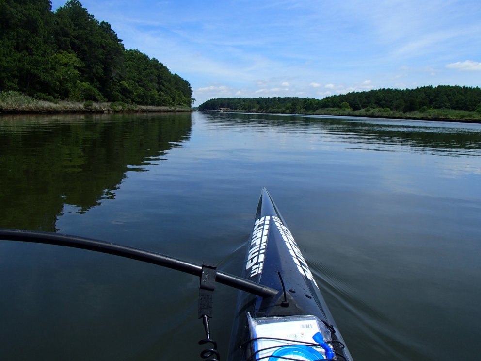 Janes Island canal